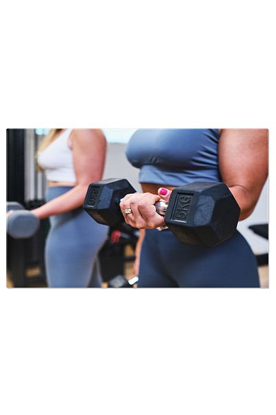 StoryGift Romania Weight Training Canvas Print: Strength and Determination