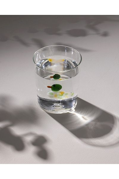 Madame Coco Violet Borosilicate Glass Cup - Green - 350 ml