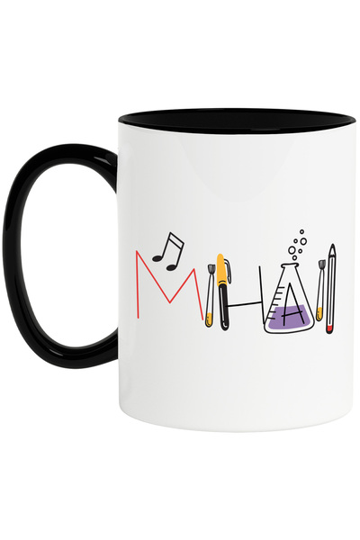 StoryGift Romania Cana Cu Numele Mihail, Si Mesaj Amuzant, Curios, Sociabil, ...