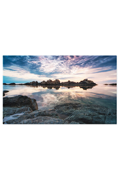 StoryGift Romania Tablou Canvas - Amanetul De Lumini La Marea Neagra