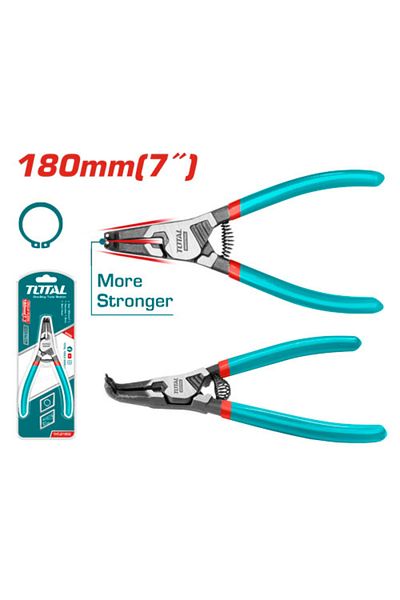 TOTAL 7" Bent Nose Pliers