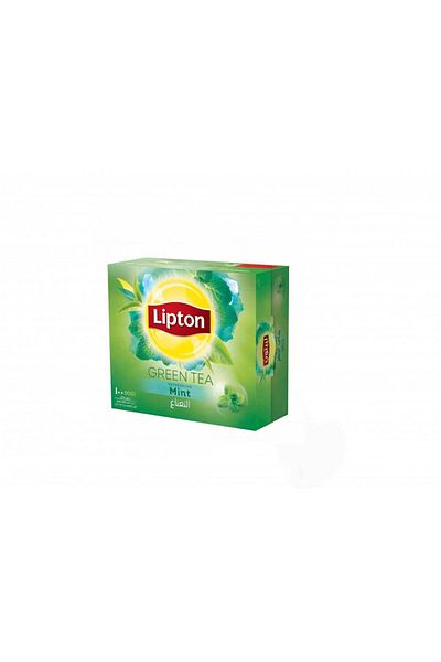 Lipton Lipton Green Tea Mint 100 Teabags, 3-pack