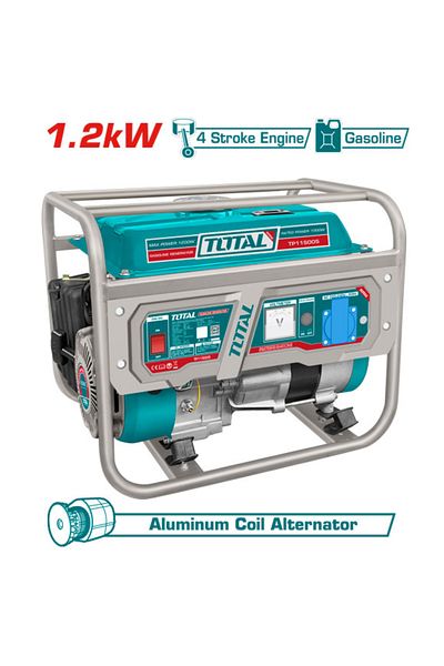 TOTAL 1.2kw gasoline generator