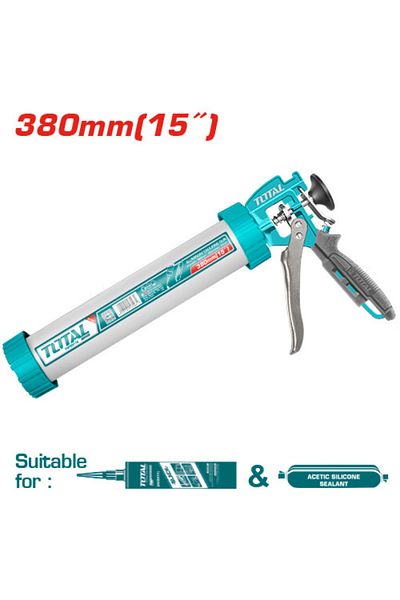 TOTAL 15" Manual Aluminum Silicone Gun