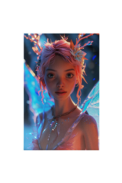 StoryGift Romania Canvas Painting: Pink Elf Fairy - Fantasy Digital Painting