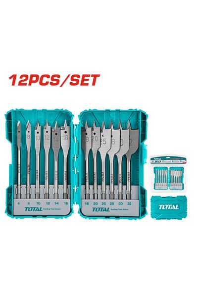 TOTAL 12pcs/set Wooden Feather Set Plastic Bag