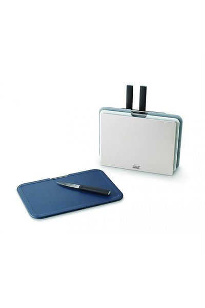 Joseph Joseph Nest 6-Piece Cutting Board and Knife Set