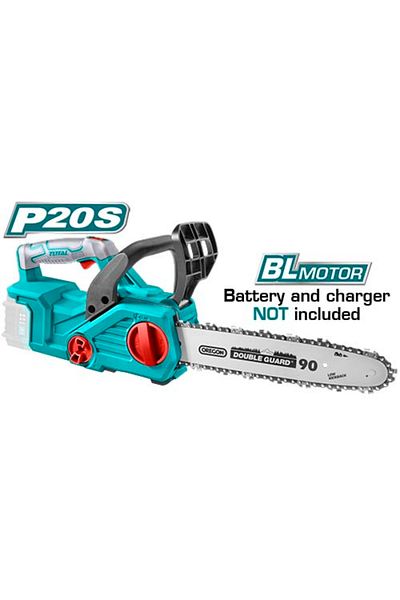 TOTAL 20v 12" Cordless Tree Chainsaw Without Battery & Charger