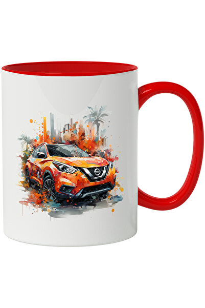 StoryGift Romania Cana Cu Suv, Masina, Nissan Rogue, Palmieri, Oras, Multicol...