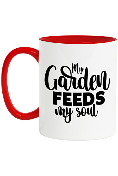 StoryGift Romania Cana Cu Textul In Engleza "my Garden Feeds My Soul" - Gradina Mea Imi Hraneste S, Cu ,stg