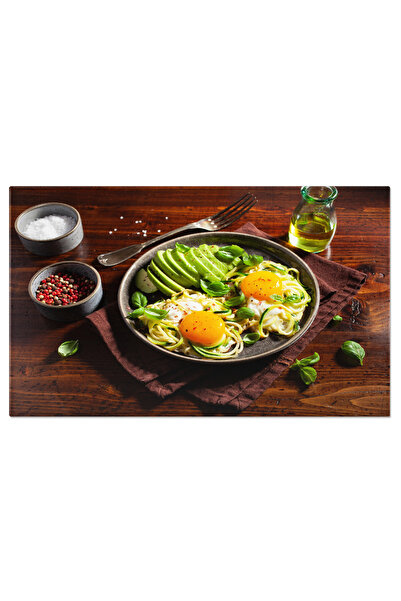 StoryGift Romania Tablou Canvas, Mic Dejun Sanatos Cu Prosciutto Si Ou, Gastr...