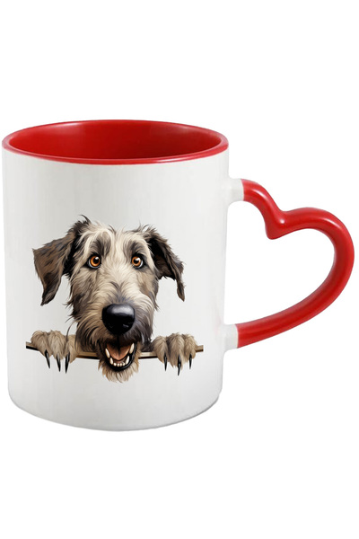 StoryGift Romania Cana Cu Un Caine Vesel Care Se Uita Peste Gard | Ilustratie...