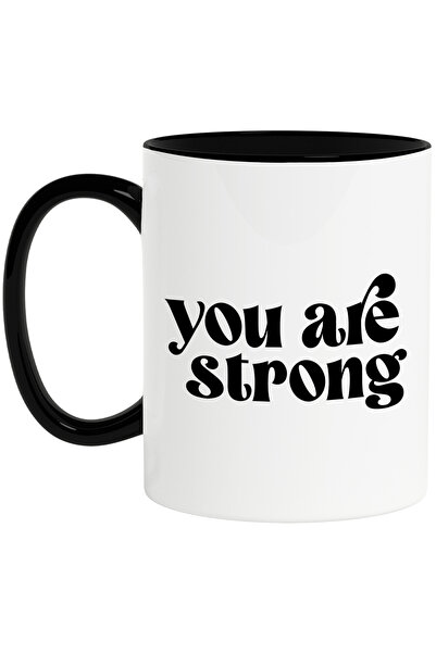StoryGift Romania Cana Pentru Cei Care Se Considera Puternici Cu Maner Negru,...