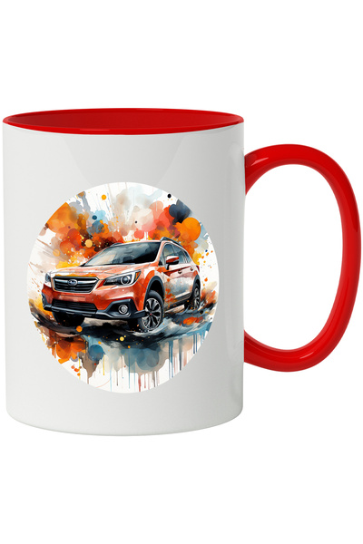 StoryGift Romania Cana Cu Masina, Cerc, Buline, Vopsea, Roti, Brand, Multicol...