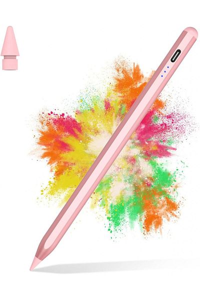Jshru Ipad Pen, Aluminum Alloy, Pink, 16.5 Cm