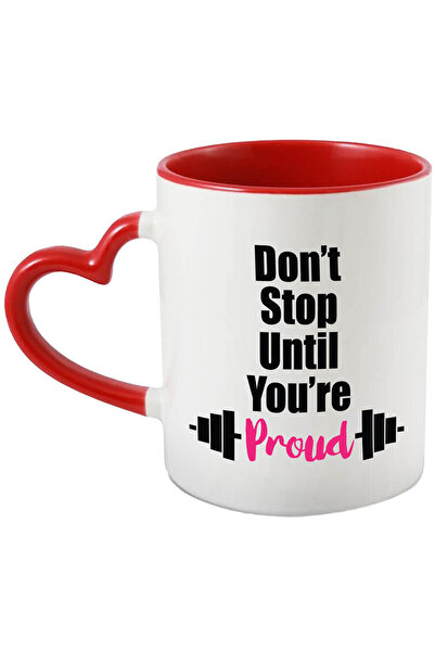 StoryGift Romania Cana Cu Mesaj Motivational In Engleza "don't Stop Until You...