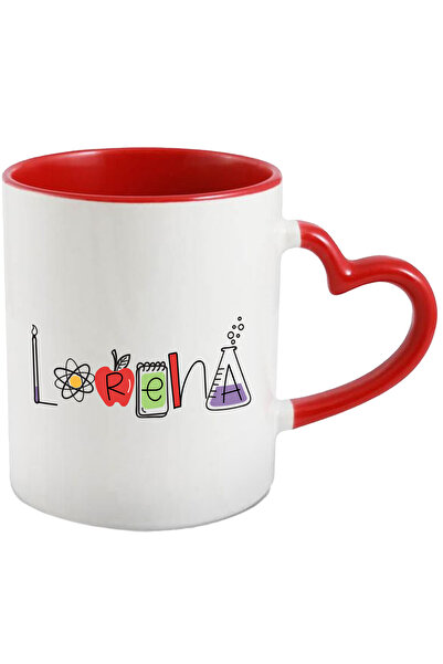 StoryGift Romania Cana Cu Numele Lorena, Scoala, Chimie, Materii, Algebra, Ge...