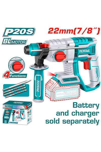 TOTAL Hilti 20v 22mm battery drill without battery and charger