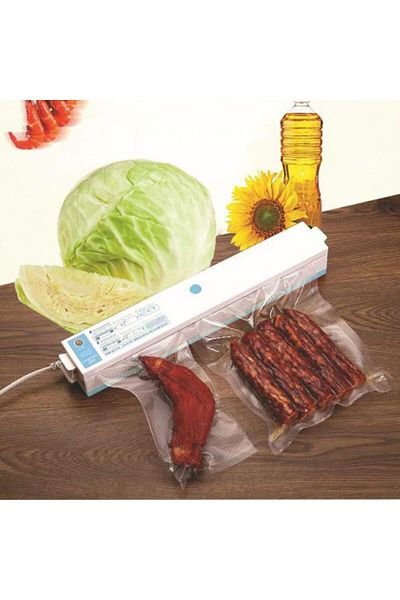 COOYA Vacuum Sealer, With Sealing Bag, Abs Material, Easy to Clean, With Heat Protection Function
