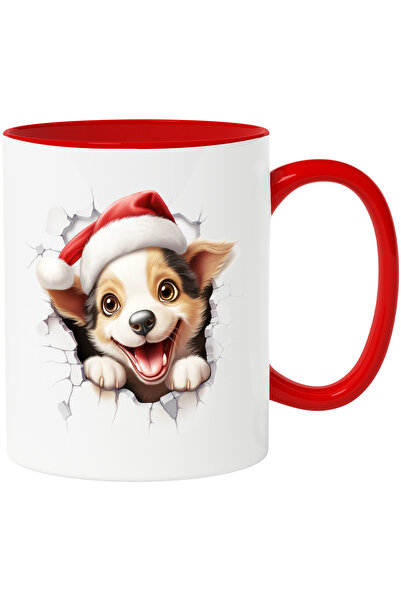 StoryGift Romania Cana Cu Un Catelus Vesel Care Scoate Capul Printr-o Gaura I...