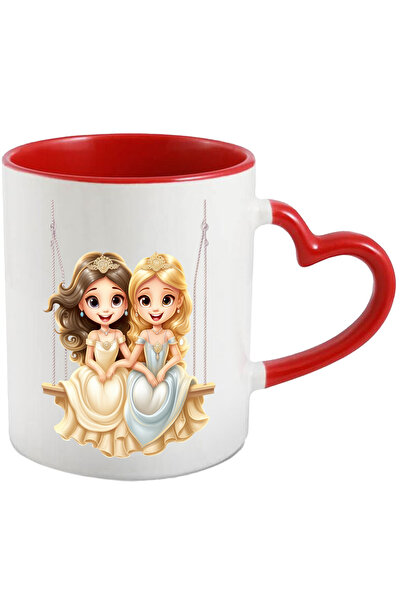 StoryGift Romania Cana cu 2 printese care se dau in leagan | ilustratie | dra...