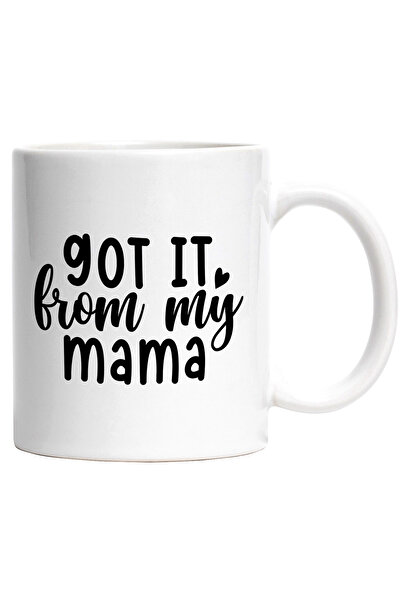 StoryGift Romania Mug With Message "I Got It From Mom" ​​- Love Appreciation ...