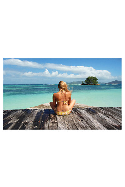 StoryGift Romania Tablou Canvas - Reflectand In Liniste: Admirand Peisajul Si...