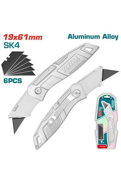 TOTAL 19x61mm scalpel with 6 internal spurs