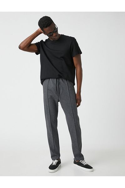 Koton Piping Patchwork Sweatpants