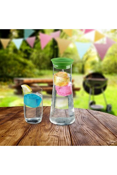 Relaxdays Set of 36 reusable ice cubes, multicolored, Relaxdays
