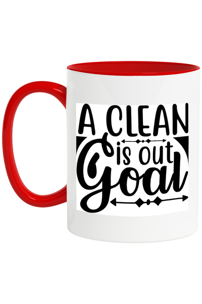StoryGift Romania Cana Cu Mesajul In Engleza "a Clean Goal Is Out" - Un Gol M...