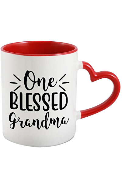 StoryGift Romania Cana Cu Textul "one Blessed Grandma" - O Bunica Binecuvanta...