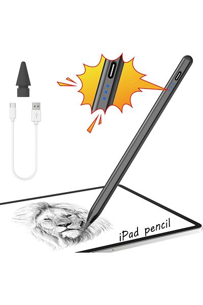 Jshru Ipad Stylus, Aluminum, Black, 165.5 X 9 Mm