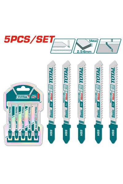 TOTAL 50mm ARC Saw Blade Set 5pcs/set