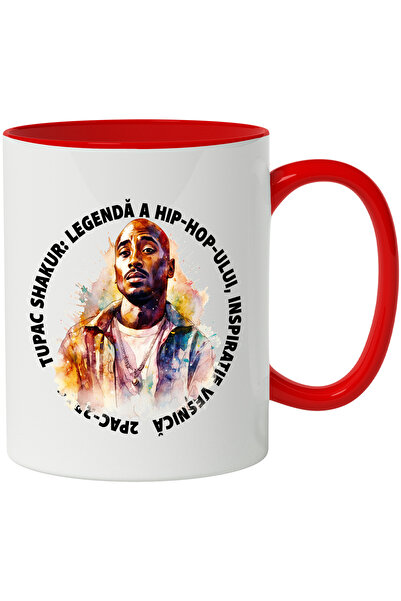 StoryGift Romania Cana Cu Mesaj Tupac Shakur: Legenda A Hip-hop-ului, Cantare...