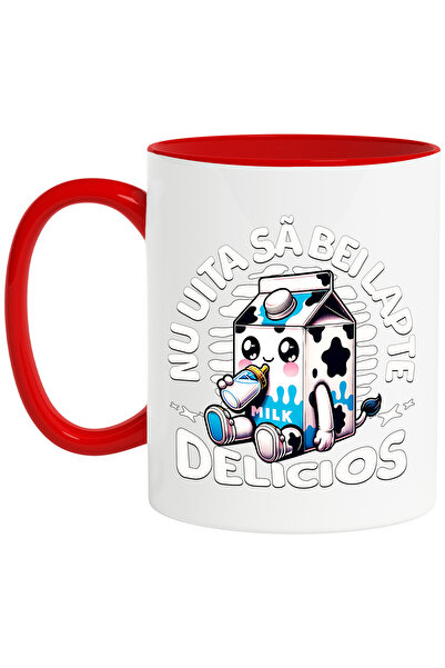 StoryGift Romania Don't Forget to Drink Milk Mug. Delicious Child, 330ml, Cer...