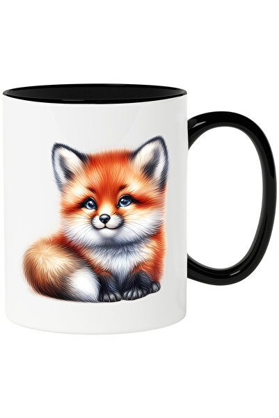 StoryGift Romania Cana Cu Un Pui De Vulpe Jucaus | Ilustratie | Cuminte | Ves...