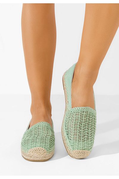 B T Shoes Espadrile Dama Naesia Turcoaz