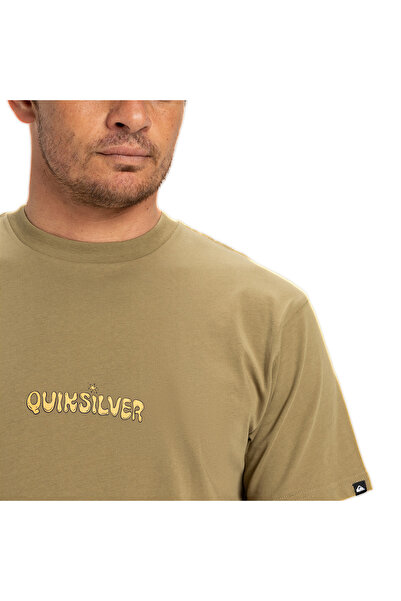 Quiksilver Αρχική Αποσύνδεση Ανδρικό πράσινο μπλουζάκι casual EQYZT08049-26114