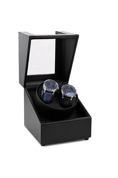 iUni Automatic Watch Winder Box, Watch Winder 2, Black