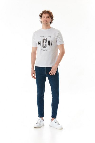 Fulla Moda Pantaloni Jean drepti cu fermoar