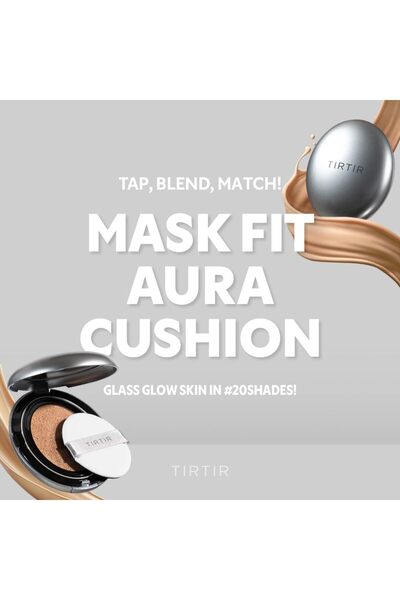 TIRTIR Aura Silver Cushion Foundation 23N Sand - 18Gr