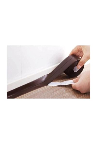 MACVI Banda de etansare impermeabila pentru baie/bucatarie Macvi® , rezistenta la mucegai, Maro