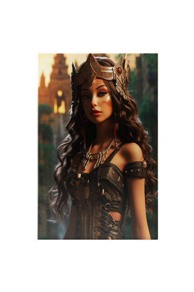 StoryGift Romania Tablou Canvas: Razboinica Din Te-ka Frumusete, Cosplay, Cos...