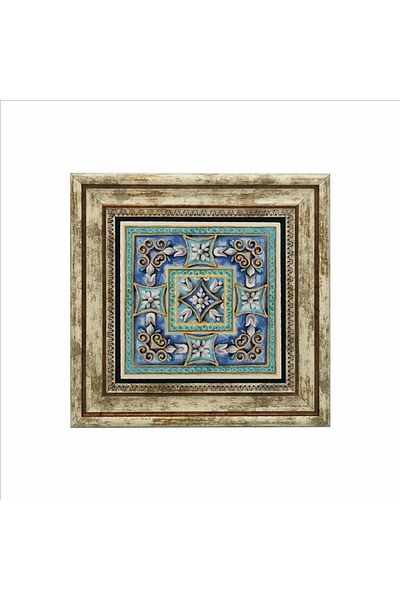 Sadrazam Italian Pattern Printed Natural Stone Table (25 X 25 Kd-77)