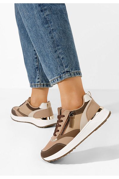 B T Shoes Sneakers Dama Cameria Kaki