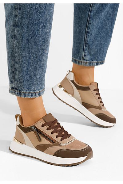 B T Shoes Sneakers Dama Cameria Kaki