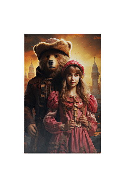 StoryGift Romania Tablou Canvas: Fata Cu Ochii Albastri In Costum De Printesa...