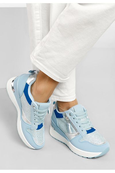 B T Shoes Sneakers Cu Platforma Zenna Bleu
