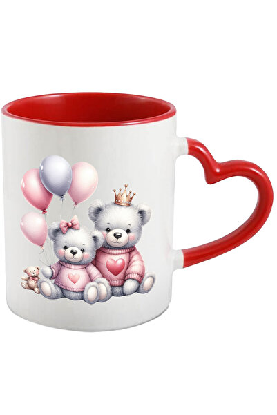 StoryGift Romania Cana Cu O Ursoaica Si Un Urs | Ilustratie | Baloane Colorat...